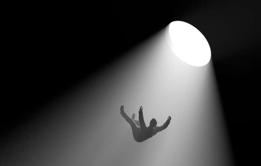 dropping thru as a result of a failure of imagination