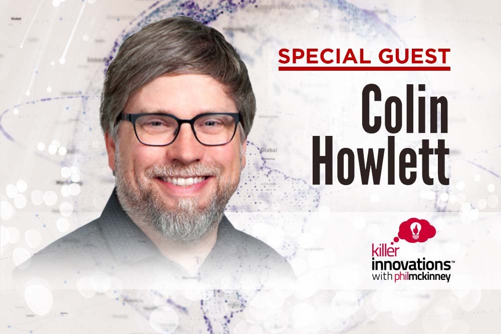 A photo of our guest who will talk about the pace of innovation