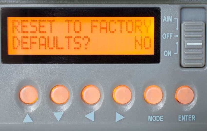 Prompt to change the default