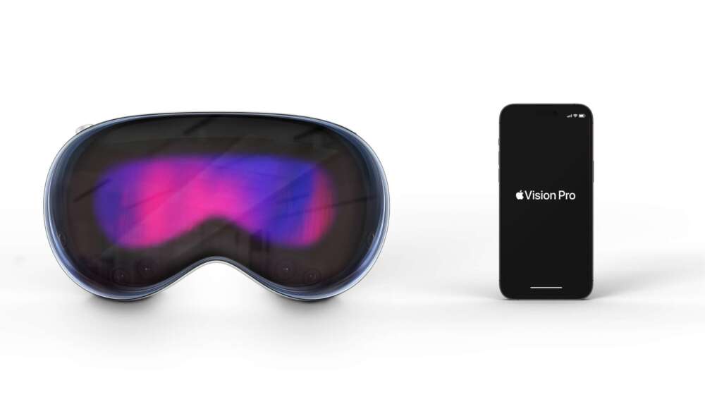 Image of the apple vision pro
