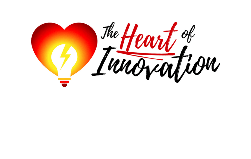 Wide version of the logo for Heart of Innovation