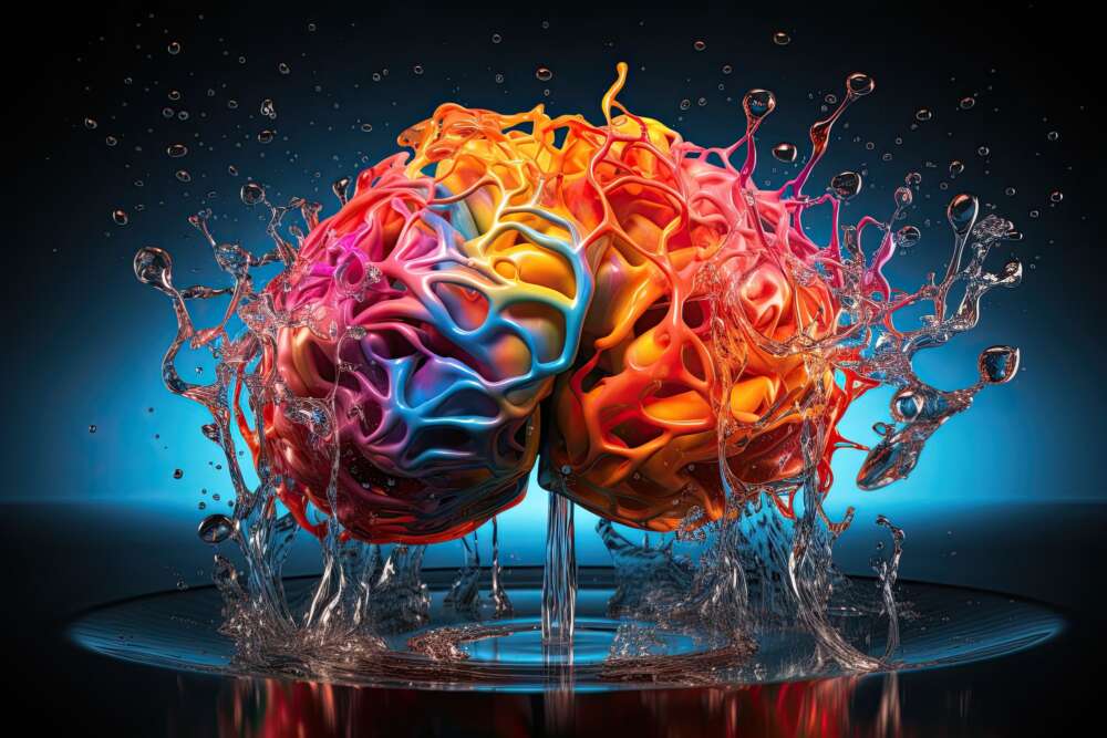 Image of brain experiencing cognitive load