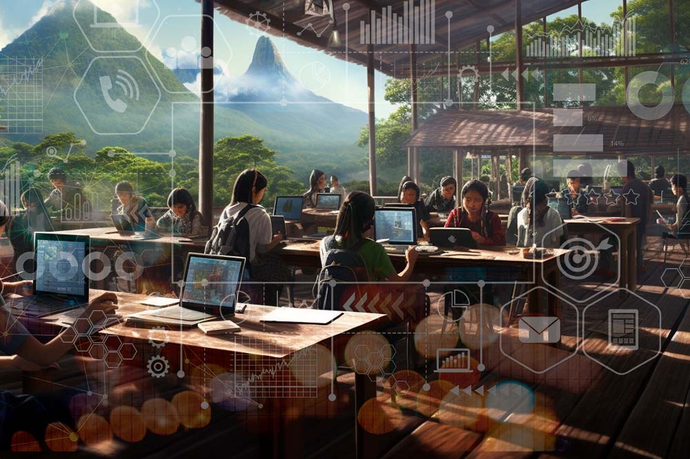 image of people in a room using next generation networks