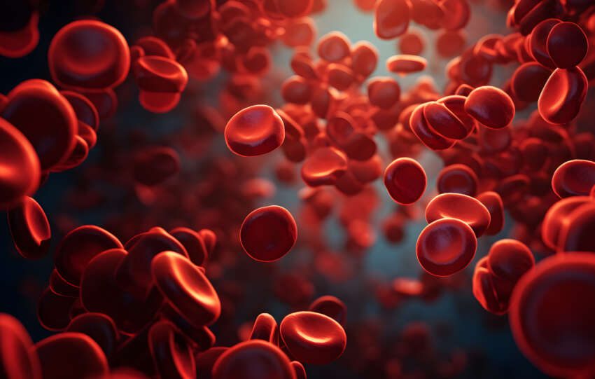 Image of red blood cells