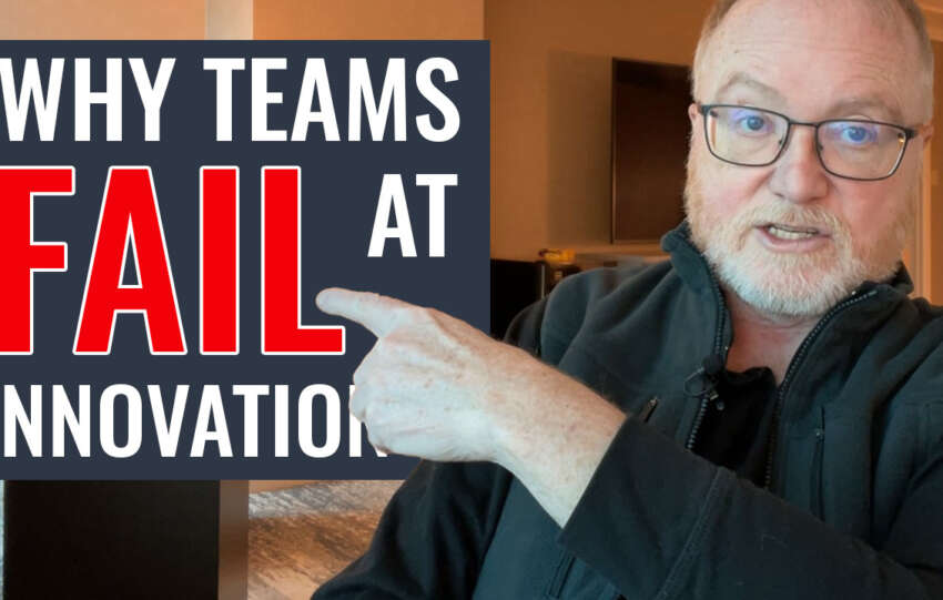Thumbnail for episode on why teams fail at innovation