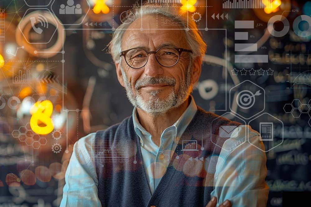 Image of a senior executive as a mentor