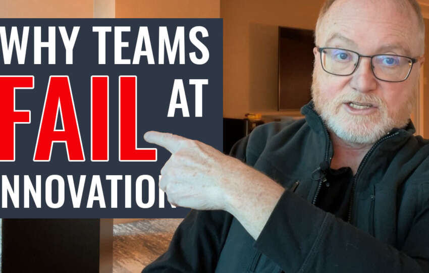 Thumbnail for video for why innovation teams fail