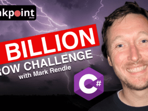 The 1 Billion Row Challenge With Mark Rendle