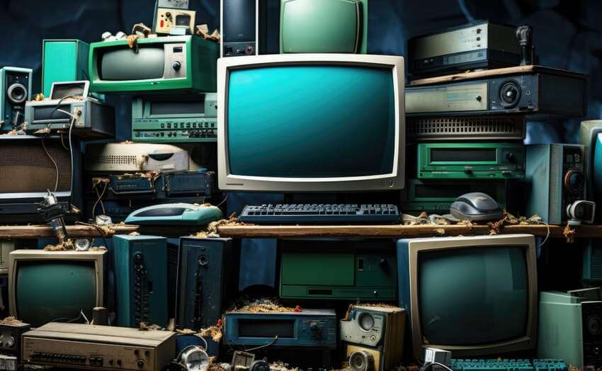 a photo of a collection of old innovations to emphasize innovation novelty