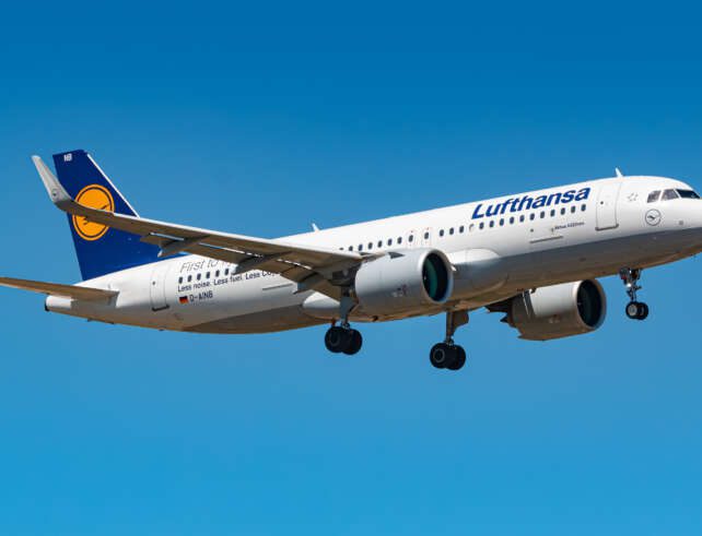 Image of Lufthansa airplane