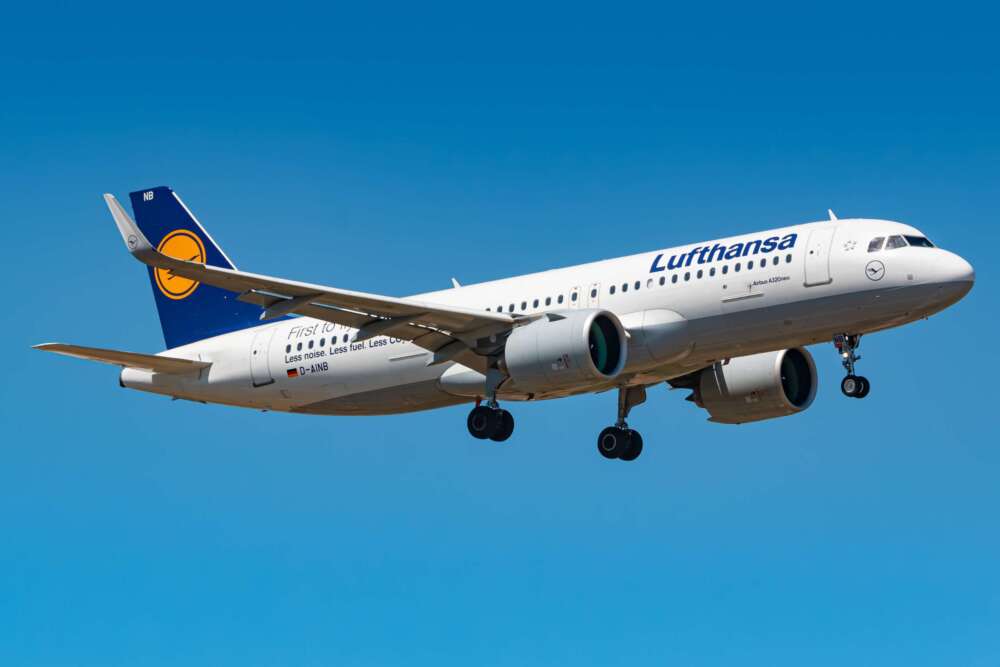 Image of Lufthansa airplane