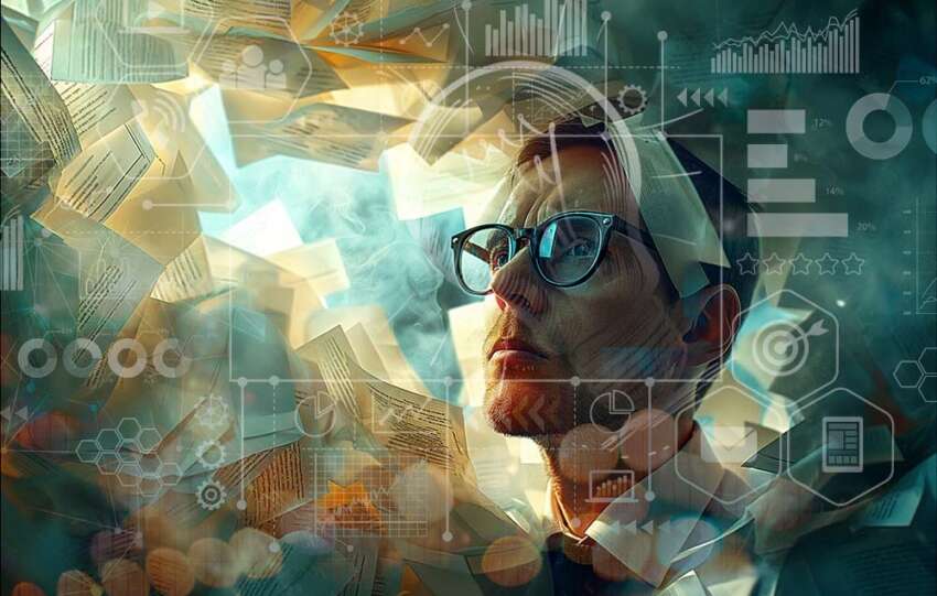 An image of a person thinking