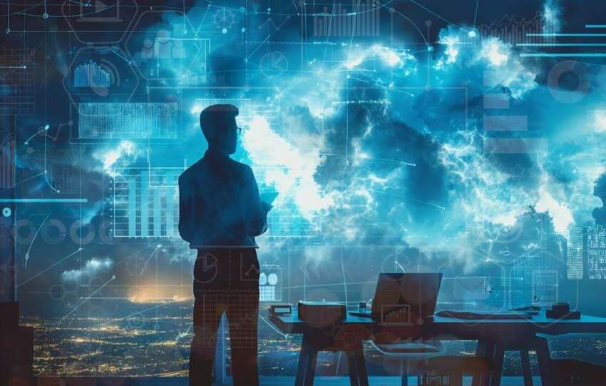 Image of someone contemplating their career