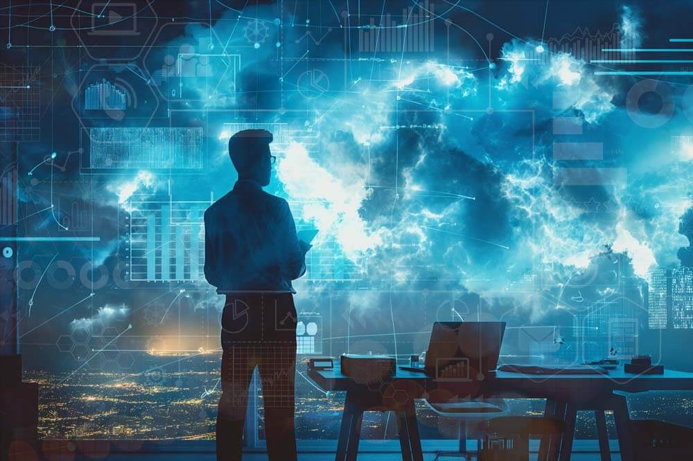 Image of someone contemplating their career