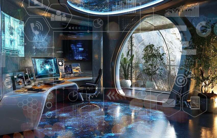 An image of a creative space