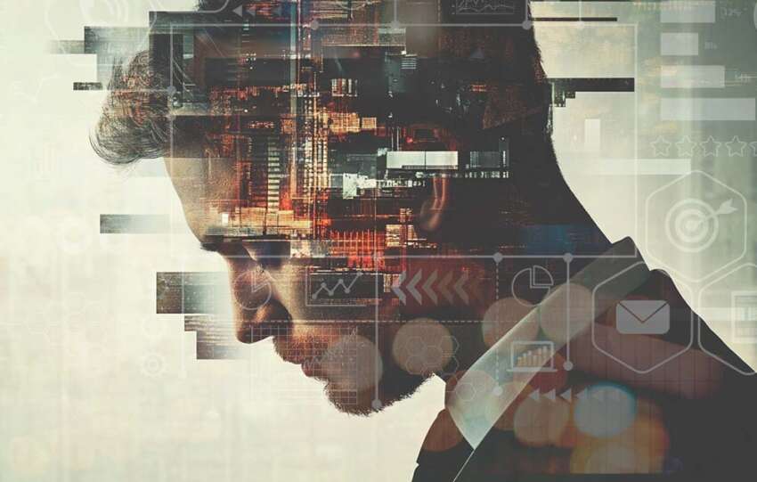 Image of a man thinking