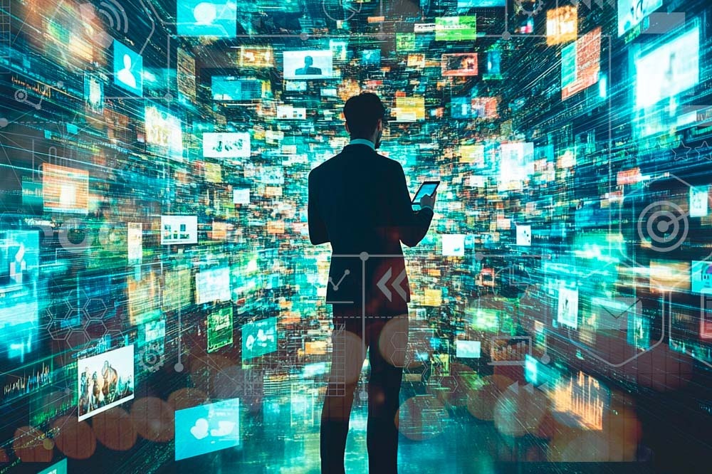 Man searching for their creativity